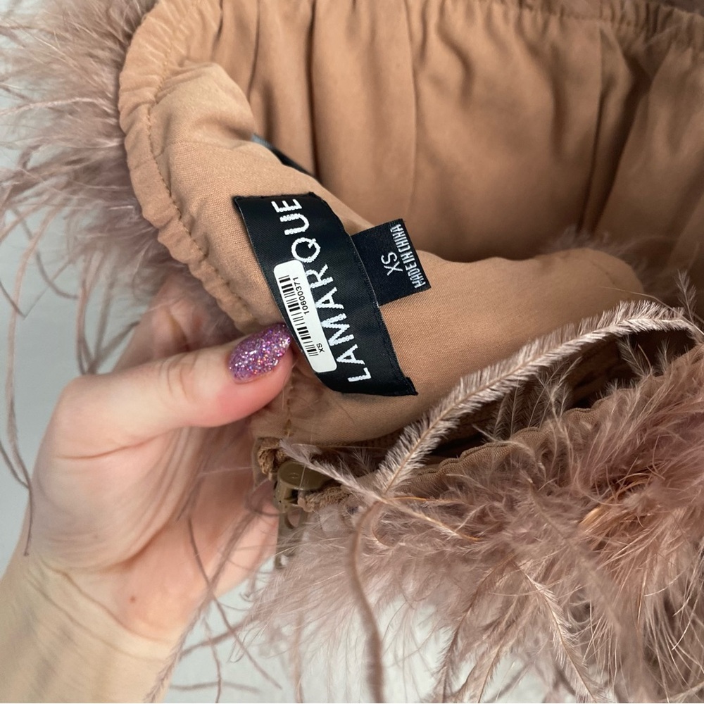 LAMARQUE Zaina Feather Top - Picture 7 of 7